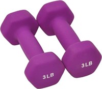 AmazonBasics Neoprene Dumbbells Weights (Set of