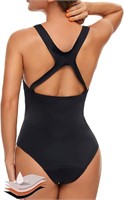Mordlanka One-Piece Swimsuit  S  Black