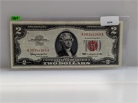 1963 Red Seal $2 US Note