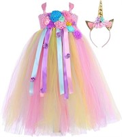 SIZE : M - Apink-rainbow Tutu Dreams Flower Girl