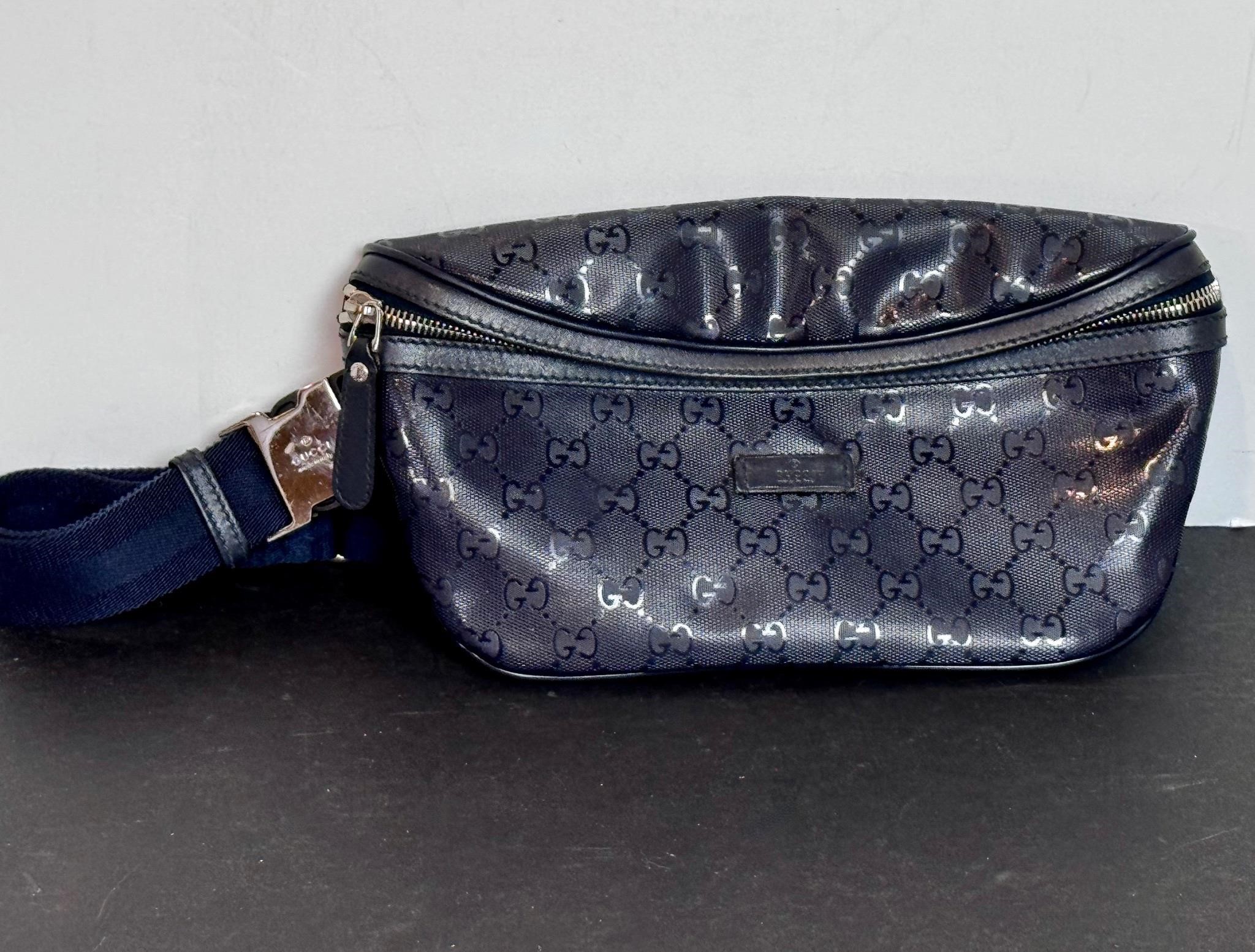 Gucci Monogram Unisex Belt Bag