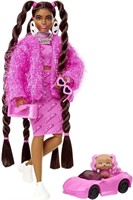 Barbie Extra Doll & Accessories with Long