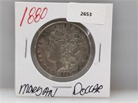 1880 90% Silver Morgan $1 Dollar