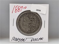 1887-O 90% Silver Morgan $1 Dollar