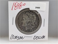 1898-O 90% Silver Morgan $1 Dollar