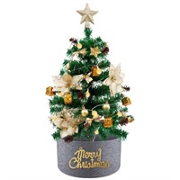 Zelaby Artificial Small Christmas Tree Table Top M