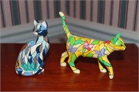 Purr-fect Reflections of Tiffany collectible cats