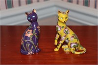 Cloisonne' Garden of Cats collection Darling
