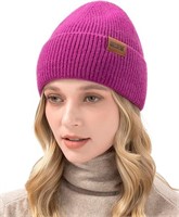 QUEENFUR Womens Beanie Winter Knit Hats for Woman