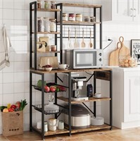 IDEALHOUSE Bakers Rack with Power Outlet