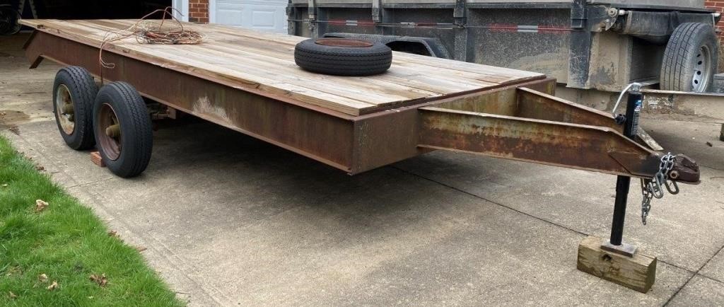 16`X 7' Tandem Axle trailer - see description