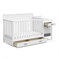 Storkcraft 4-in-1 Convertible Crib and Changer