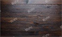 Kate Dark Brown Retro Wooden Floor Mat 8x5ft