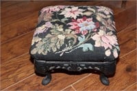 Cracker Barrel wrought iron foot stool with