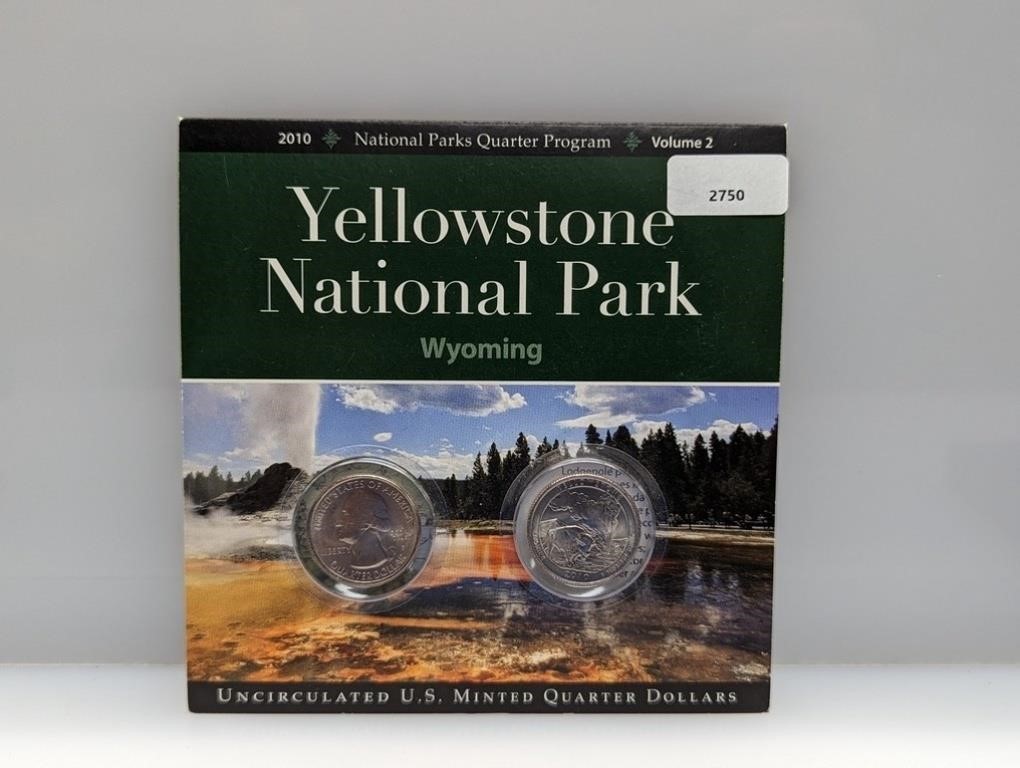 2010 Yellowstone Natl Park Comm Quarters