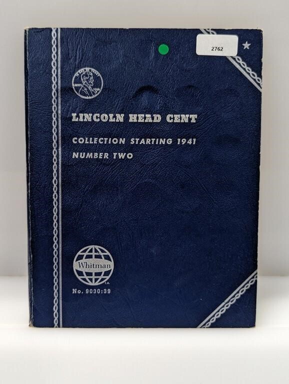 Nearly Complete Lincoln Penny Book