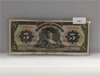 Mexican 5 Pesos