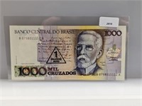 Brazil 1000 Cruzados