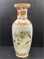 Japanese Ceramic Floor Vase