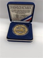 Pearl Harbor Memorial Medallion