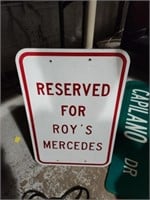 Reserved For Roys Mercedes 18x12 metal