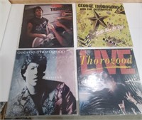 4 George Thorogood LPs