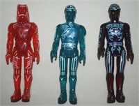 (3) 1982 Tomy Tron Movie Action Figures: Sark