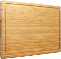 XXXL Bamboo Cutting Board 24x16  1.25 Thick