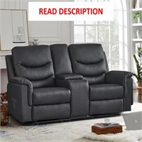 Reclining Loveseat with Console & Cup Holders