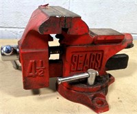 SEARS 4-1/2 " bench VISE