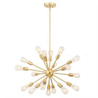 Origin 21 Gold Light Gray Ford Chandelier $220