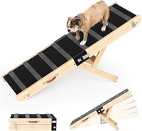 Wooden Dog Ramp 47  100Ibs  15-25 Height