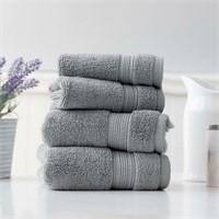 Charisma Hand/Wash Towel Set Gray