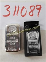 Germania Mint 10 Tr. oz. .999 Silver Cast Bar