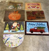 assorted welcome mats up tp 36"