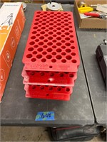 Five Universal reloading trays