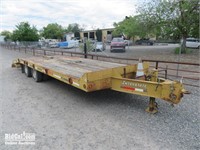 (DMV) 2001 Interstate Flatbed Trailer