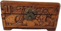 Carved Wood Box