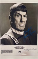 Autograph COA Star Trek Media Press Photo