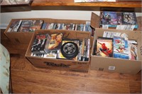 Large lot of DVDs and Fast & Furious DVD holder