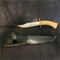 Handmade 6" Knife & sheath
