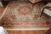 Safavieh Lyndhurst Ivory/Rust floor rug 93" X 93"