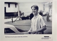 Autograph COA Good Will Hunting Media Press Photo