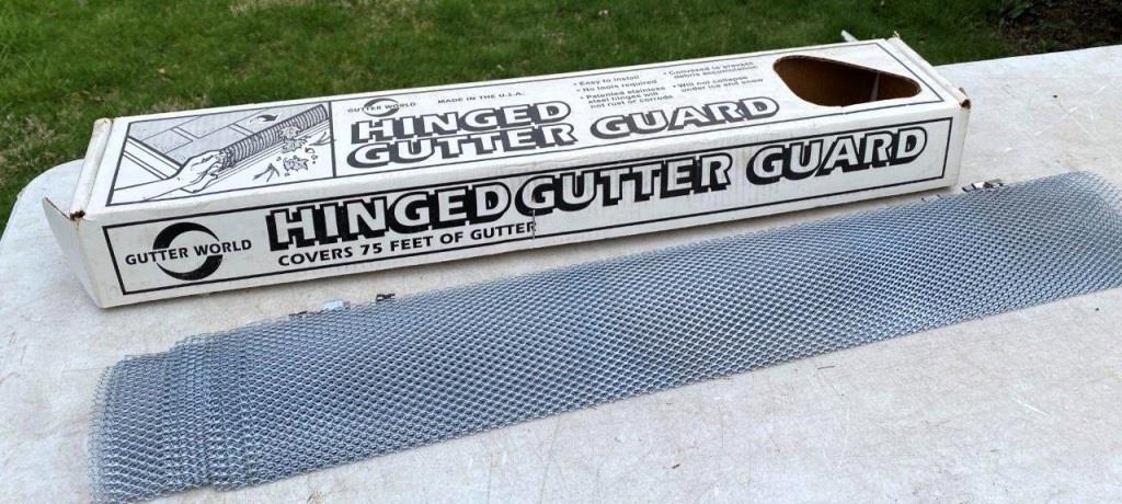 approx. 40 ft hinged gutter guard