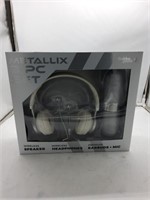 Metallix 3 pc headphones set