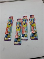 4 colgate minions toothbrushes