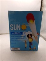 Bring on the sun foam rocket