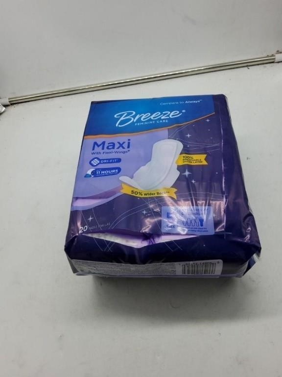 Breeze maxi size 5 pads
