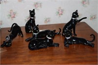 6 Virtues of the Black Cat Collection figurines