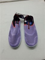 Speedo size 2-3 purple water shoes